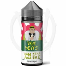 DONKENS Banana. DONKENS från Wanted Liquid är Inspirerad av allas favoritsmaker för snabbmatsmilkshake E-Juice produktinformation. Smakprofil: Milk Shake, Banan