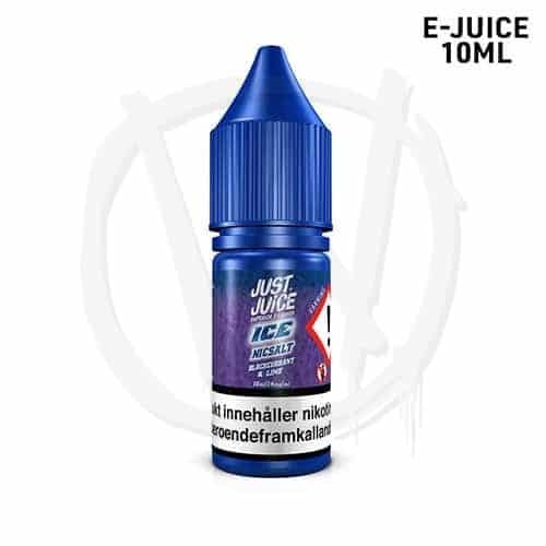 Just Juice Ice 14mg - Blackcurrant & Lime