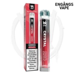 N-ONE Crystal Mesh - Strawberry Watermelon Bubblegum - Engångsvape - 20mg