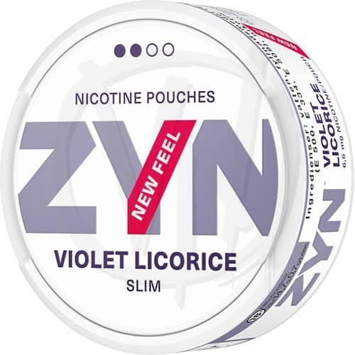 ZYN Slim – Violet Licorice – Normal