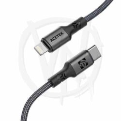 Acetek Nylon USB C - Lightning 2m