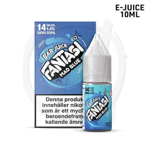 Fantasi Bar Juice 10ml - Mad Blue