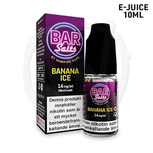 Bar Salts 10ml – Banana Ice