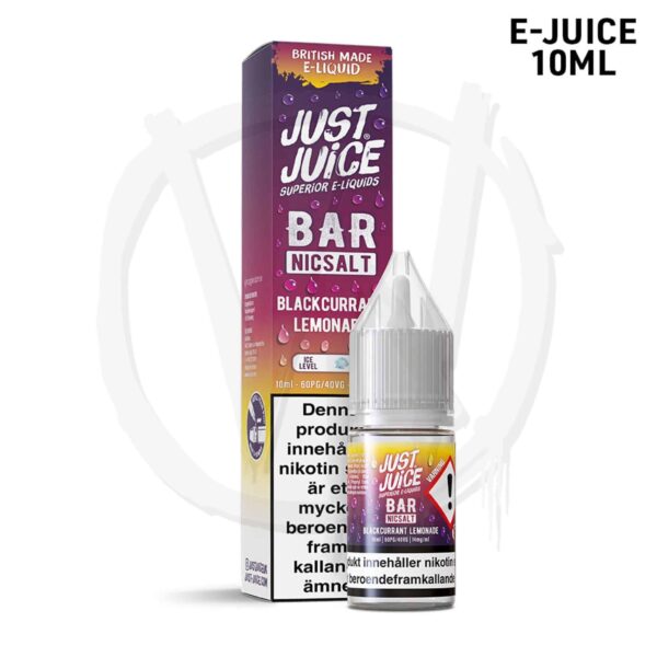Just Juice 10ml Blackcurrant Lemonade