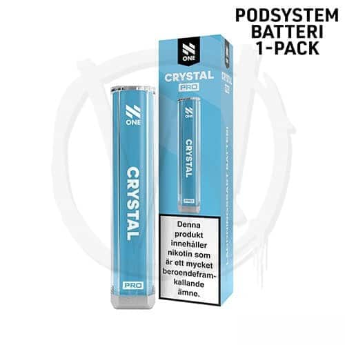 N-One Crystal Pro batteri blue