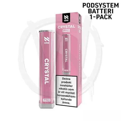N-One Crystal Pro batteri rose