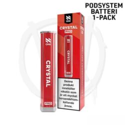 N-One Crystal Pro batteri red