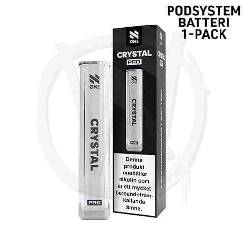 N-One Crystal Pro batteri white