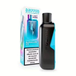 Dripped Fusion Split – Blå Hallon