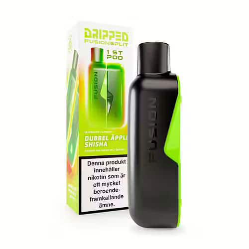 Dripped Fusion Split – Dubbel Äpple