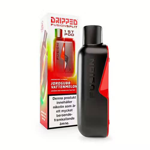 Dripped Fusion Split – Jordgubb Vattenmelon