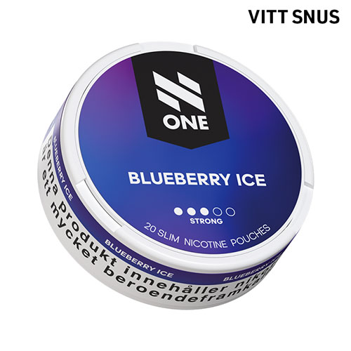 N-One Blueberry Ice S3 Vitsnus