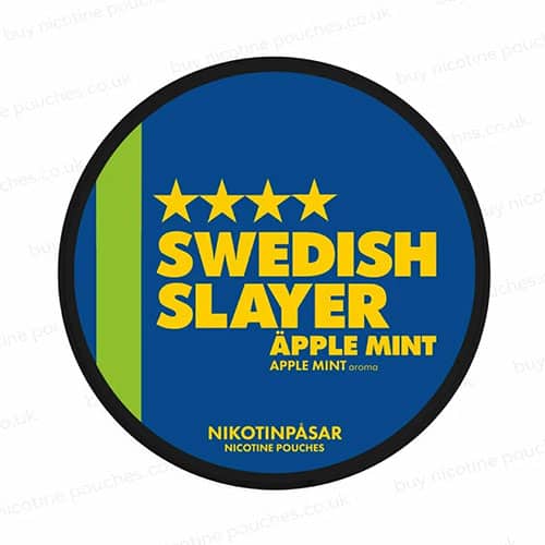 SWEDISH SLAYER Äpple Mint S4 Vitsnus