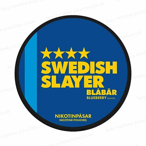 SWEDISH SLAYER Blåbär S4 Vitsnus