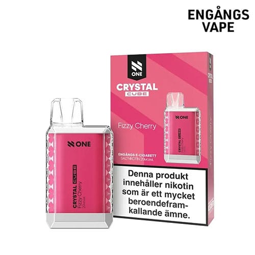 N One Crystal Cube Fizzy Cherry