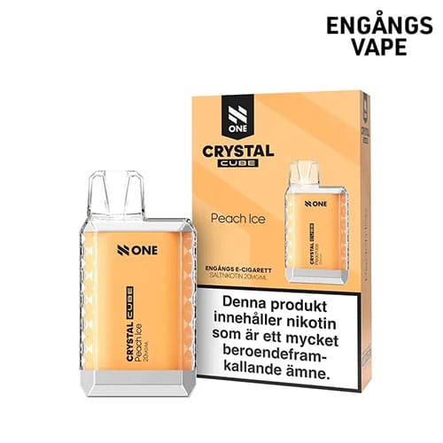 N One Crystal Cube Peach Ice