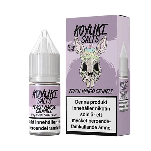 Koyuki Salts Peach Mango Crumble